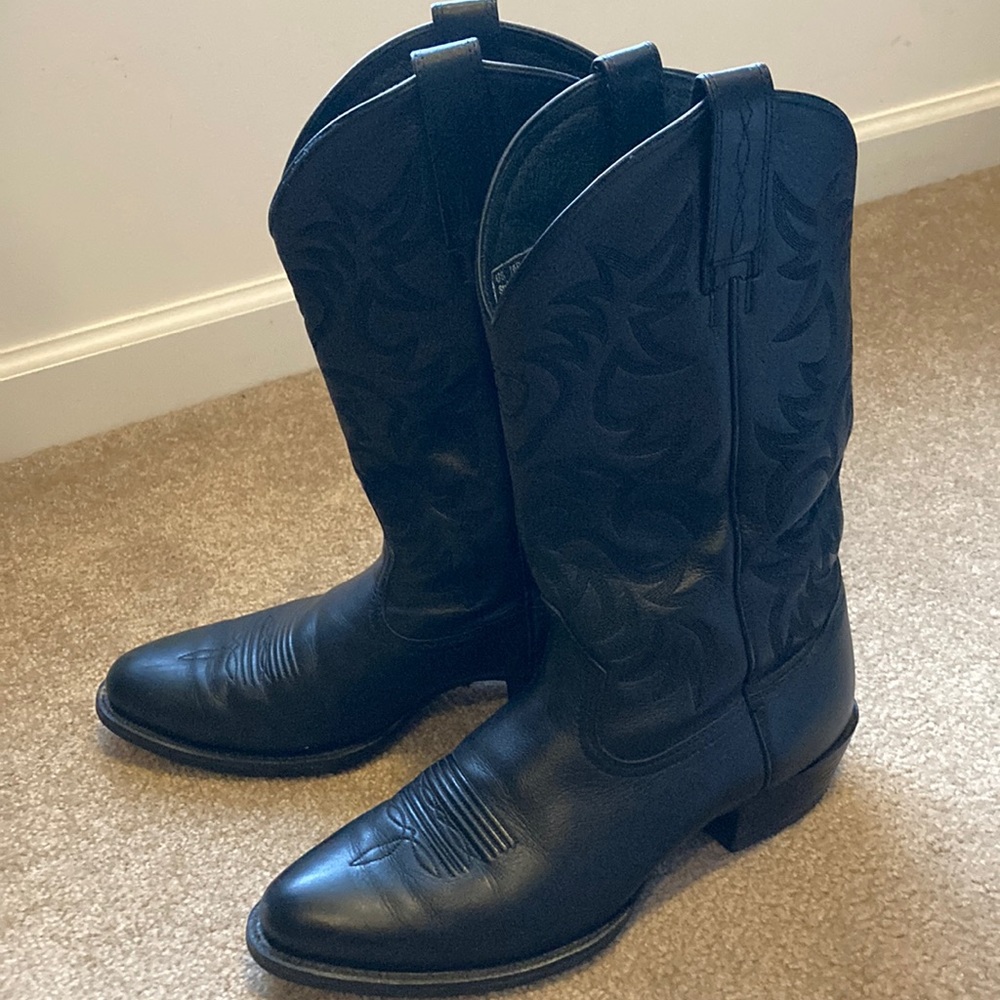 Ariat black western cowboy boots size 10 D
